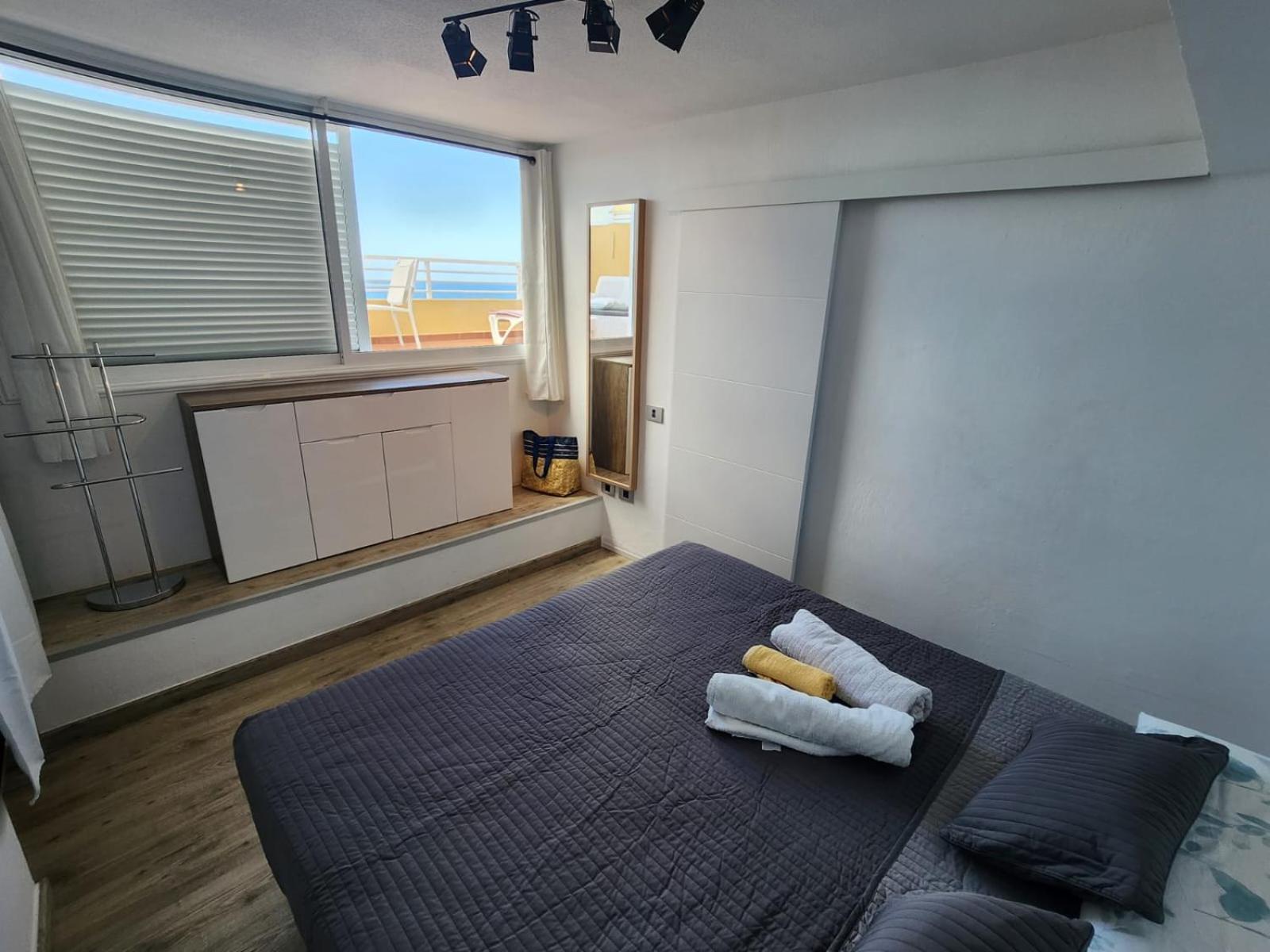 Апартаменты Los Gigantes,Huge Terrace,Sea View,Air Conditioning Пуэрто-де-Сантьяго Экстерьер фото