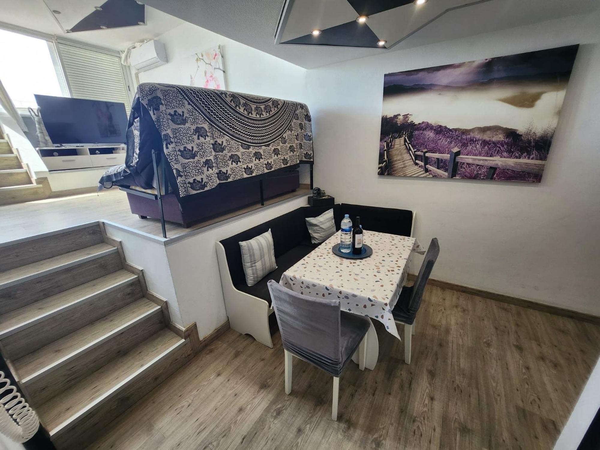 Апартаменты Los Gigantes,Huge Terrace,Sea View,Air Conditioning Пуэрто-де-Сантьяго Экстерьер фото